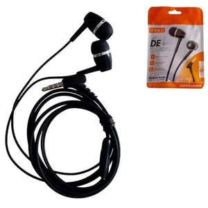 X GOLD COM FIO FN-A73  LE 0242  FONE DE OUVIDO COM FIOS ESTERIO DE ALTA QUALIDADE PLASTICO PREMION