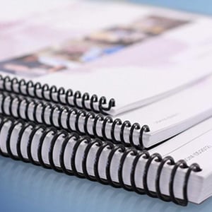 Encadernação  A-4 Papel sulfite A4 75g 21x30 4x0 Capa transparente e contracapa preta plastico  