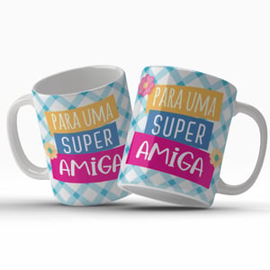 Caneca Personalizada Porcelana 325 ml Com Arte Inclusa   