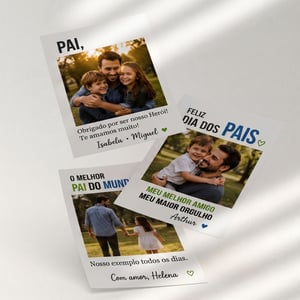 Polaroide Personalizadas Papel Fotográfico 7x10 cm 4x0   