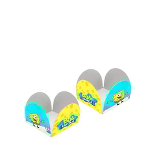 Bob Esponja - 80 Forminhas Para Doces Com Toppers