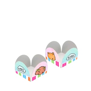Bobbie Goods menina - 80 Forminhas Para Doces Com Toppers