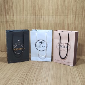 Sacola personalizada semi joias, bijuteria pp (15x10x3,5)