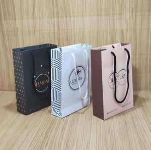 Sacola personalizada semi joias, bijuteria pp (15x10x3,5)