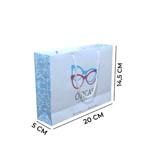 Sacola personalizada tamano p (20x14x5)