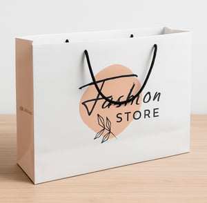 Sacola personalizada tamano M (30x20x8)      