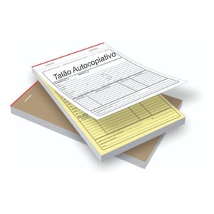 BLOCO AUTOCOPIATIVO 2 VIAS / FORMATO 15x21cm / AUTOCOPY / BLOCOS COM 2X50 FLS AUTOCOPIATIVO 2 VIAS 15X21cm 1X0  BLOCADO DE 2X50FLS 