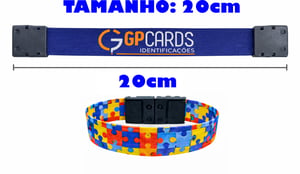 Pulseira Personalizada com Trava
