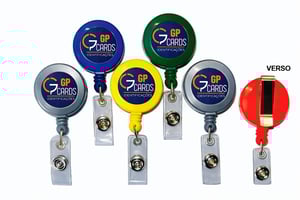 Roller Clipe Personalizado ABS Arredondado 4x4  Adesivo com Resina Epoxi 