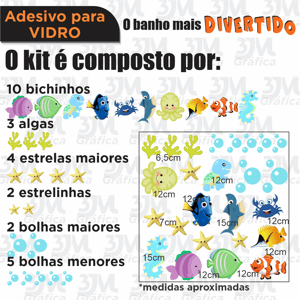 Kit fundo do mar