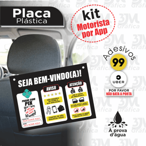 Placa - Motorista por App