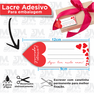 Lacre para embalagem - Entrega Especial