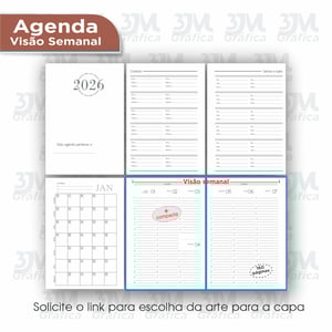 Agenda 2026 - Visão Semanal