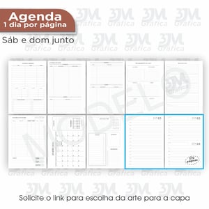 Agenda 2026 - 1 dia por página