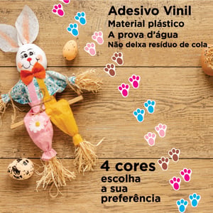 Pegadas de Coelho - 100 unidades