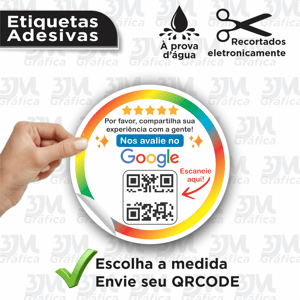 Etiquetas Adesivas - GOOGLE