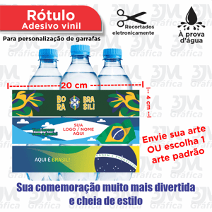 Rótulo para água mineral