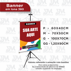 Banner     Madeira + Cordinha 