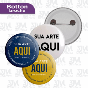 Botton Broche  4,4cm    