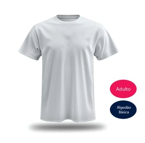 Camisa 100% algodão      Personalização com DTF