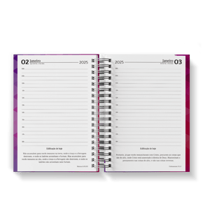 AGENDA EDIFICANTE 2026 - COLEÇÃO 2