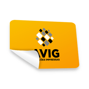 Adesivo Retangular Vinil - Resistente a água, Imprimax MPX