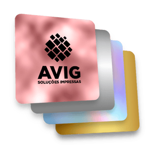 Adesivo Premium Quadrado Vinil - Resistente a água