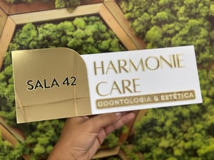 Placa para portas  14x20cm    