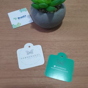 Mini Tags Verniz Total - Cortes Especiais