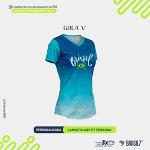 Camiseta Dry Fit Feminina