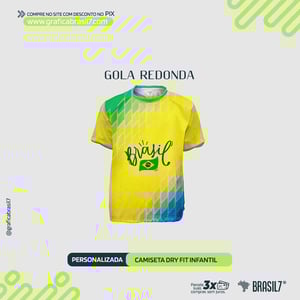 Camiseta Copa Dry Fit Infantil