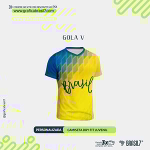 Camiseta Copa Dry Fit Juvenil