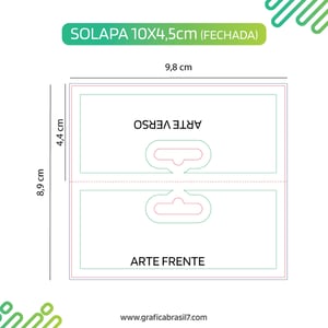 SOLAPA Lapela 9X4,5 Sem Verniz
