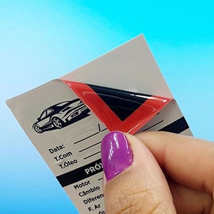 ADESIVO TROCA DE ÓLEO 5x8cm