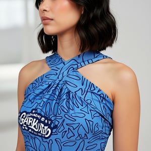 ABADÁ ALÇA LARGA TRANSPARENTE FEMININA      