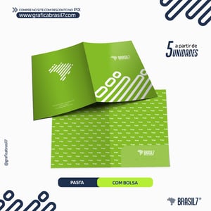 PASTA COM BOLSA 300g Laminação Fosca Personalização total