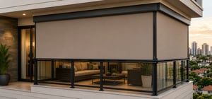 Toldo Cortina (Cortina de Lona Retrátil)