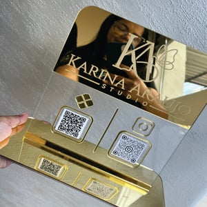 PLACA DISPLAY 2 QR CODE