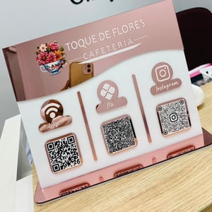 PLACA DISPLAY 3 E 4 QR CODE