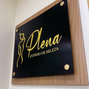 PLACA RETANGULAR