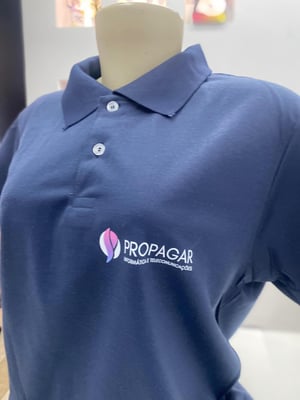 CAMISA POLO Tecido poliester  PRETA - AZUL TURQUEZA - CINZA - VERMELHO - BRANCA ESTAMPA DTF TEXTIL ESTAMPA DTF TEXTIL 