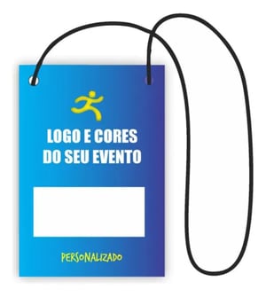 CHACHA / CREDENCIAL PAPEL PAPEL AP 180G 10X15 CM 4X0 IMP LASER COM CORDAO COM CORDAO NYLON