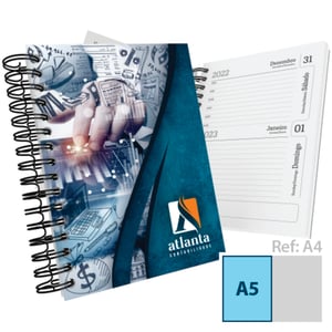 AGENDA CAPA COUCHE CAPA COUCHE 15X20 CM MIOLO IMPRESSO 180 FOLHAS ENCADERNADA PARA MODELOS COM ADEREÇOS ACRÉCIMO DE 15,00