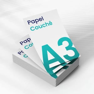 CARTAZ A3 - COUCHÊ 180G COUCHÊ 180G 28CM X 40CM    