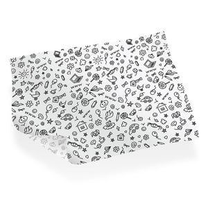 PAPEL SEDA 64x44 35g 64cm X 44cm 1X0   