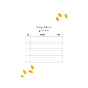 Caderno Fechamento de Caixa