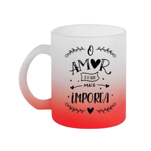 Caneca Vidro Degradê