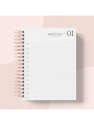 Agenda 2026 Off set 90g A5 4x0 Capa dura  