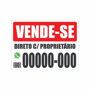 Vende-se / Aluga-se em PS Ps 2mm 40x60 4X0 Resvestido com adesivo  