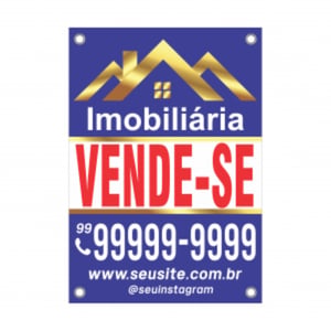 Vende-se / Aluga-se em lona lona 40x60 4X0  acabamento ilhós 